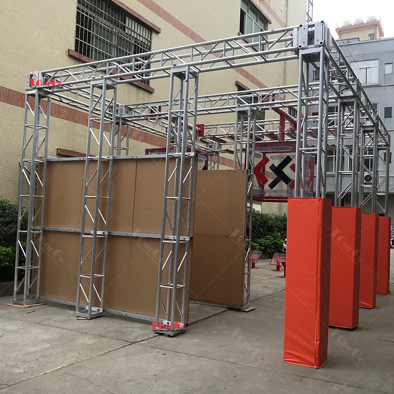 Spider Jump Ninja Warrior Obstacle Course Game Platform