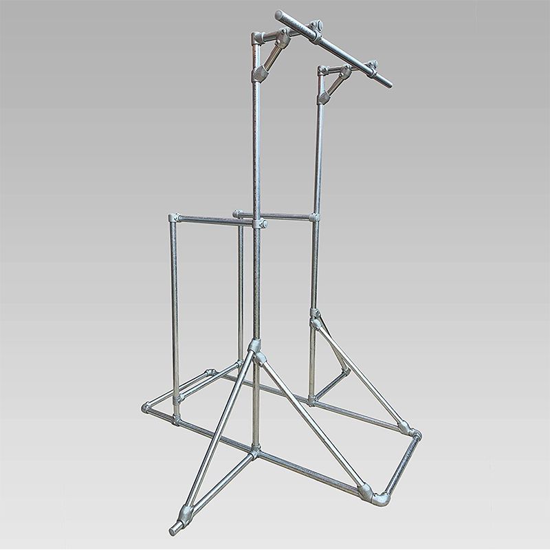 TourGo DIY Indoor and Outdoor Gym Fitness Equipment Pull Up and Dip Bar
