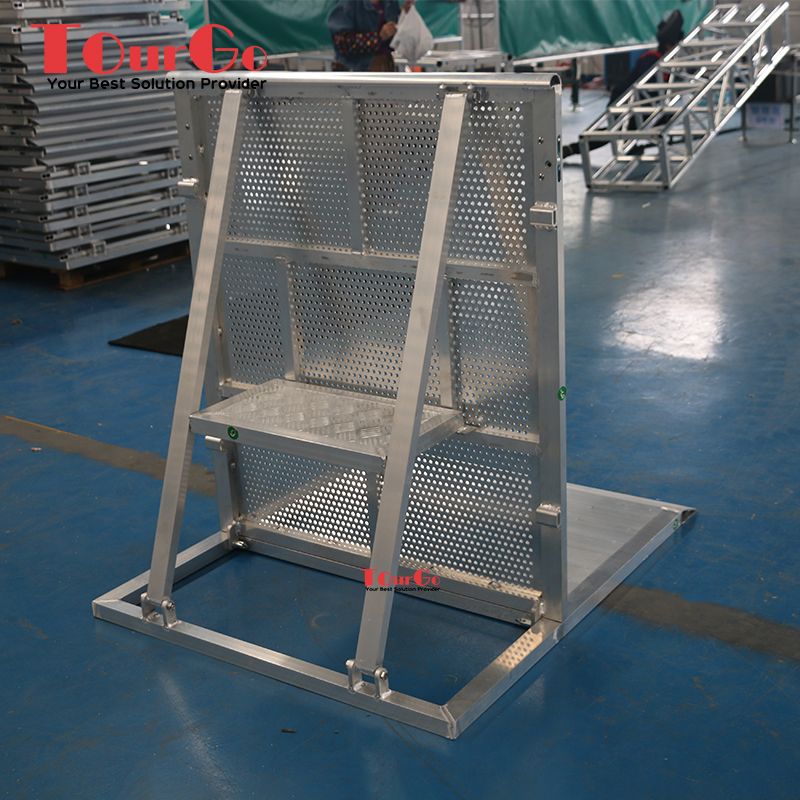 Portable Aluminum Concert Crowd Control Barrier Stage Barrier for Sale