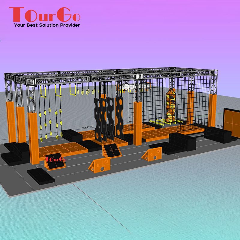 Playground America Ninja Warrior Course for Adult