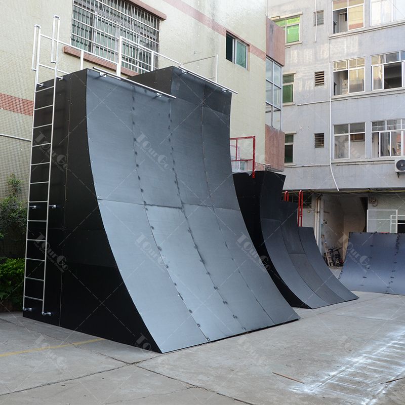 Outdoor Adventure Spartan Race American Ninja Warrior Obstacle Warped Wall Playground for Adult