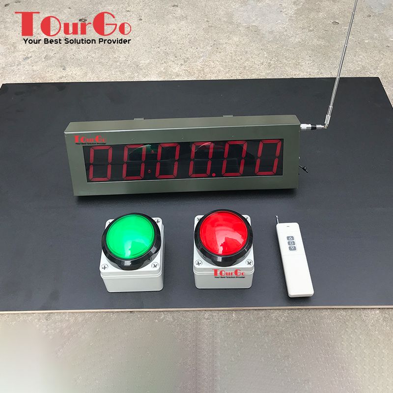 Portable 6 Digital LED Crossfit Interval Gym Training Timer for Ninja Warrior Course