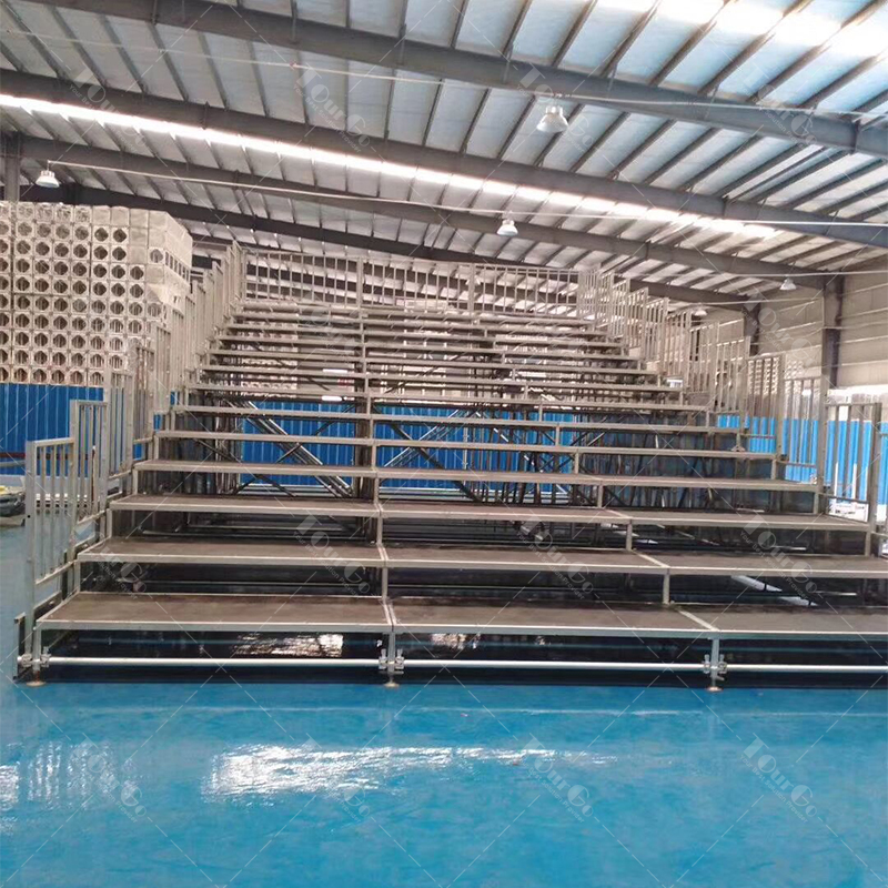 Quick Assemble Outdoor Event Concert Aluminum Steel Layer Portable Stage Platform