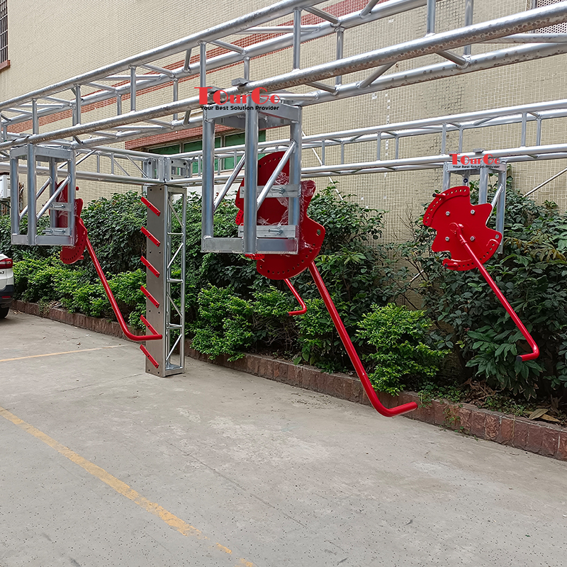 TV Show American Ninja Warrior Indoor Outdoor Gym Training Playground Park Equipment Obstacle crank it up Ninja Warrior for sale