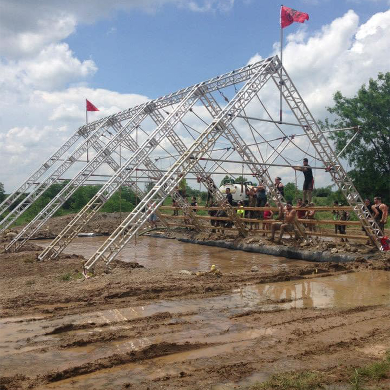 Tough Mudder Outdoor Ninja Warrior Spartan Race Obstacle A Frame Cargo Net