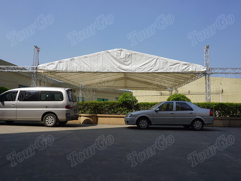 TourGo Aluminum Attic Truss / Timber Roof Truss Design / Prefab Roof Trusses for sale