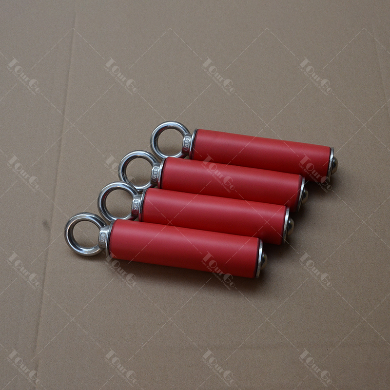 Core Workout Non-Slip Pull Up Bar Gymnastic Climbing Hold Grips Ninja Warrior Vertical Grips for Kettlebells