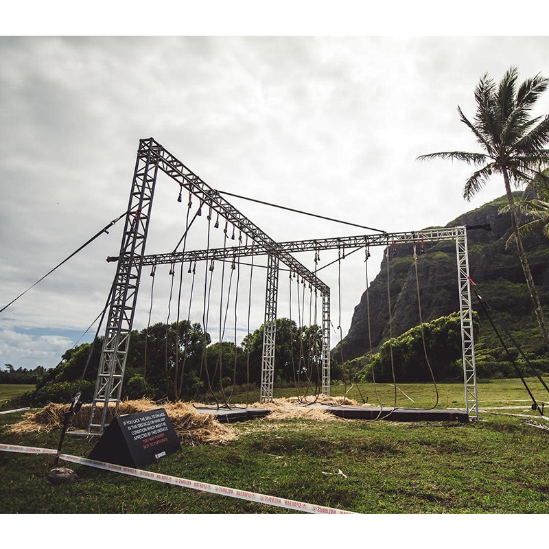 Outdoor Ninja Warrior Spartan Race Obstacle rope climbing for Obstacle Course Racing