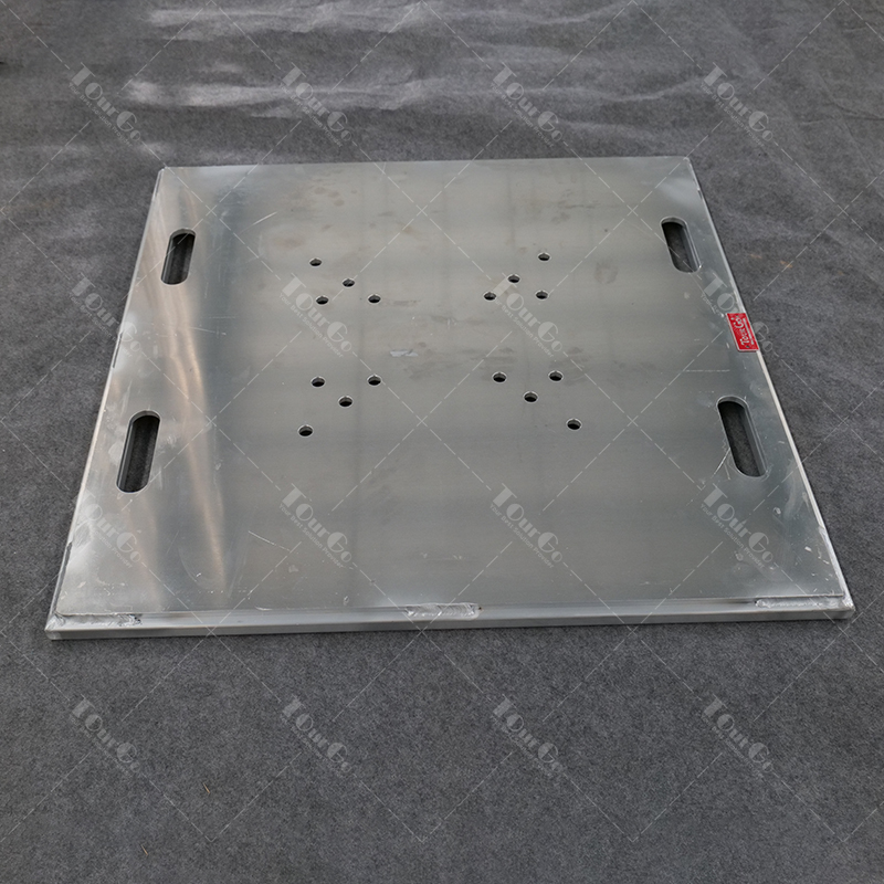 Aluminum Truss Base Plates for Bolt/Spigot Truss
