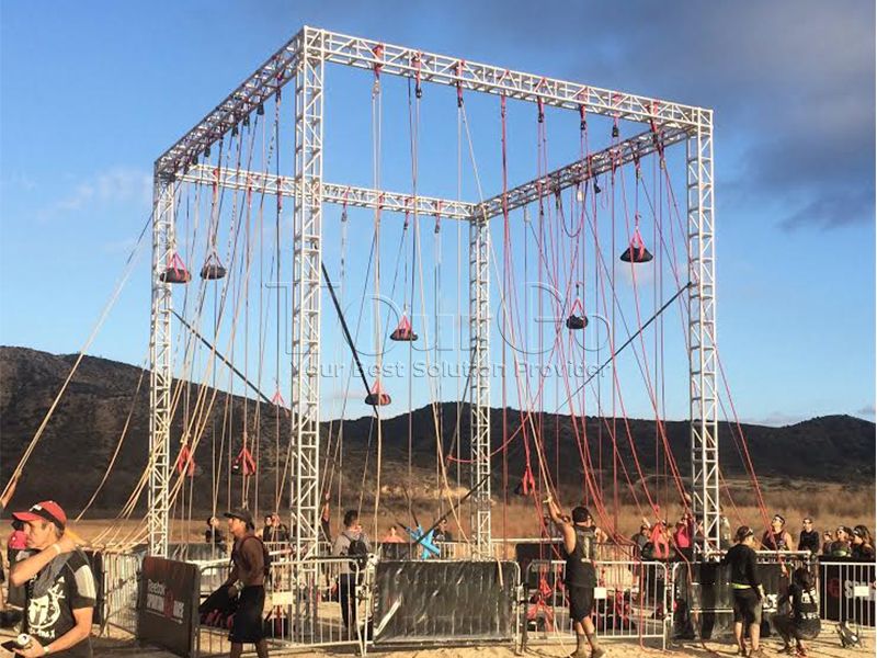 TourGo Aluminum Truss Structure Outdoor Obstacle Course Equipment for Spartan Race