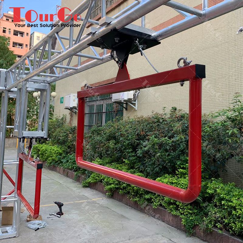Obstacle Course Ninja Warrior Fitness Equipment Tilting Frame