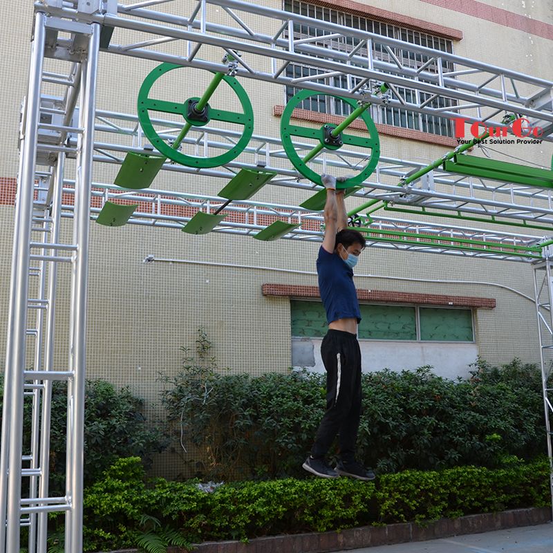 Indoor Outdoor Playground American Ninja Warrior Obstacle Course for Adults