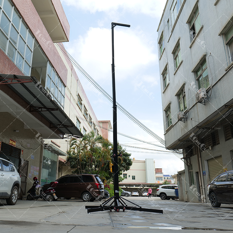 Heavy Duty Line Array Speaker Lifting Tower Truss Crank Stand for Event Lighting Truss