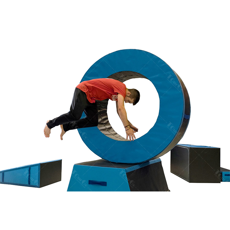 Custom Premium Gymnastics Ninja Warrior Parkour Training Equipment Tricking Hoop