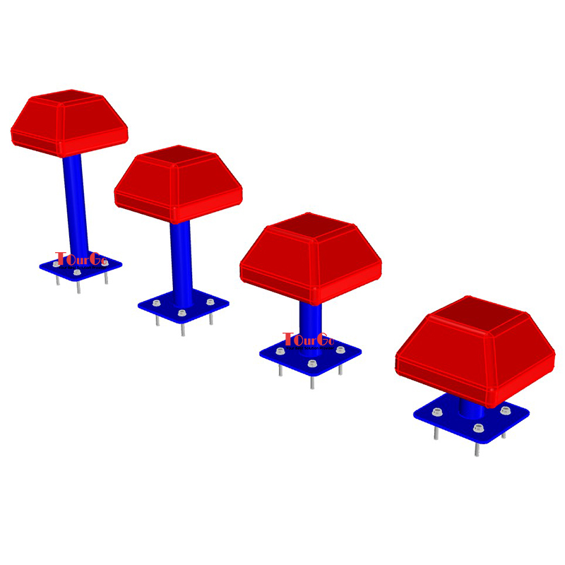 Kids Playground Training Equipment Ascending Shrinking Steps American Ground Balance Elements Ninja Warrior Obstacles Course