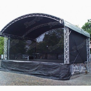 TourGo 300×300 Outdoor Event Stage Truss Arch Roof Truss for Sale