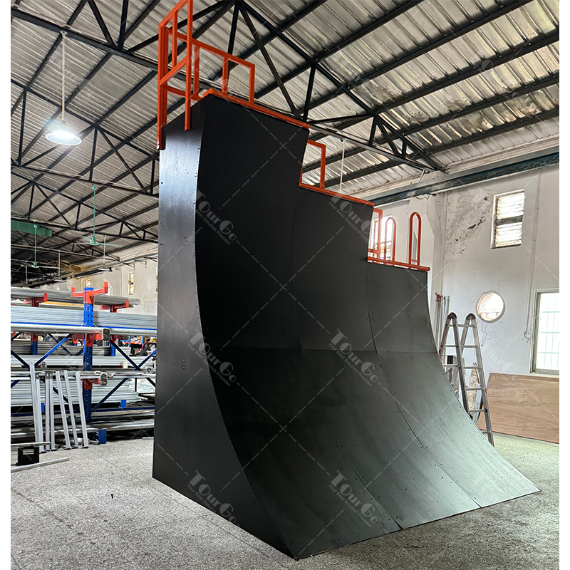 Outdoor Kids Adults Warped Climbing Walls Ninja Warrior Obstacle Course Equipment Warped Wall