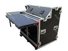 Custom workstation waterproof shockproof aluminum protable tool flight case