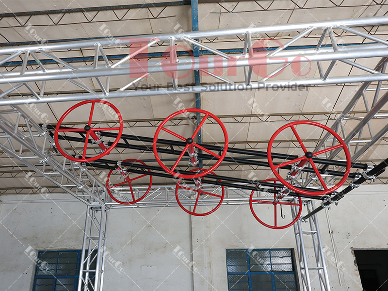 Outdoor Ninja Warrior Spartan Race Obstacle Course Wheels Rig for FISO OCR 100m Course