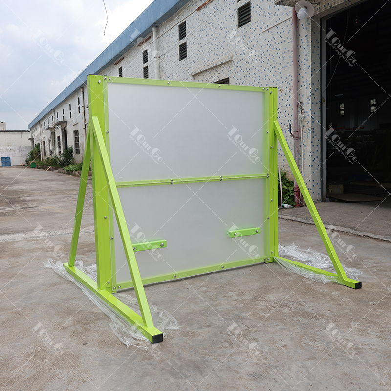 Kids Sport Gym Ninja Warrior Parkour Obstacles Jumping Wall with Acrylic board