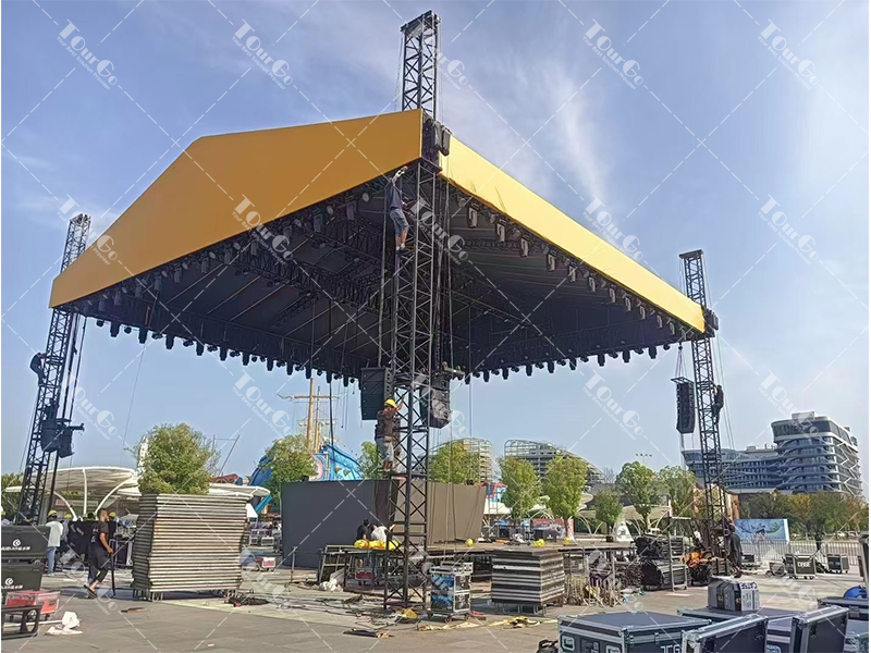 Aluminum Concert Stage Lighting Truss
