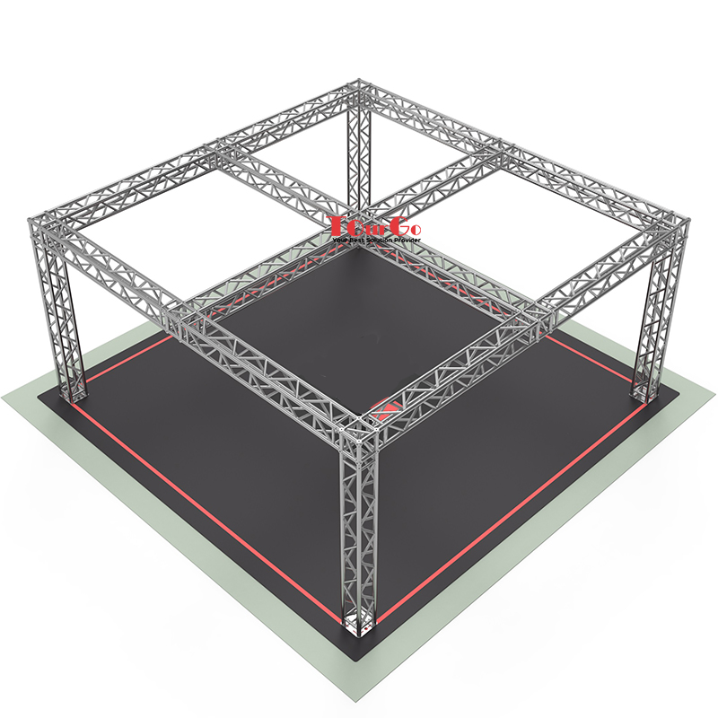 Modular Lightweight Display Truss System Trade Show Exhibit Aluminum Truss Display