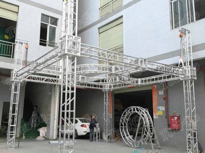 Tourgo Aluminum Truss Roof System Small Stage Truss Display