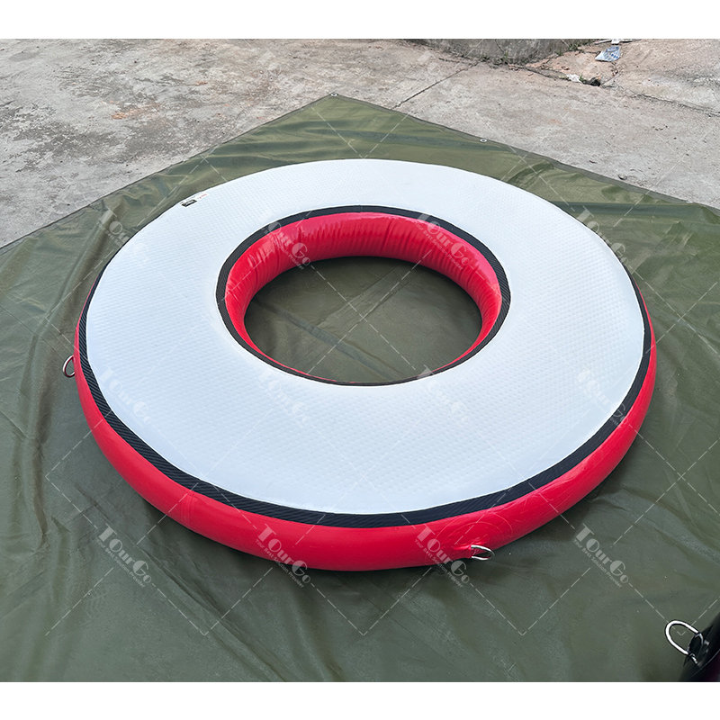 Indoor Playground Ninja Warrior Obstacle Course Inflatable Hanging Air Bridge Obstacle Parkour Air Block
