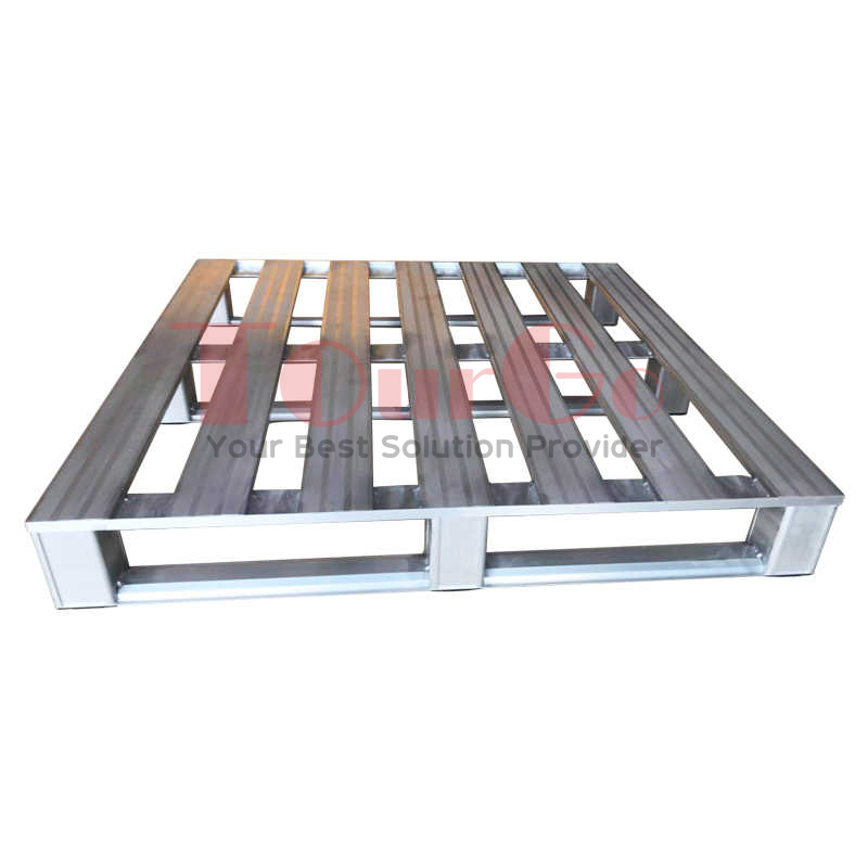 Heavy duty thickened aluminum alloy storage pallet forklift pallet warehouse moisture-proof logistics aluminum pallet