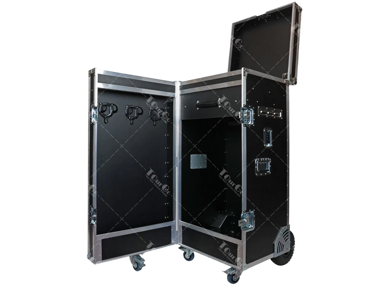 Wood Equestrian Trunk Flight Case
