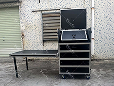Custom Video Production Flight case with 4 Drawers