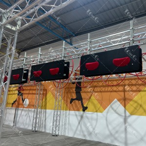 2028 LA Summer Sport Games Modern Pentathlon Course UIPM Obstacles Climbing Holds for Ninja Warrior