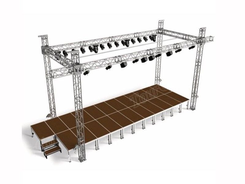 TourGo Catwalk Truss Design with Portable Quick Stage for Fashion Show