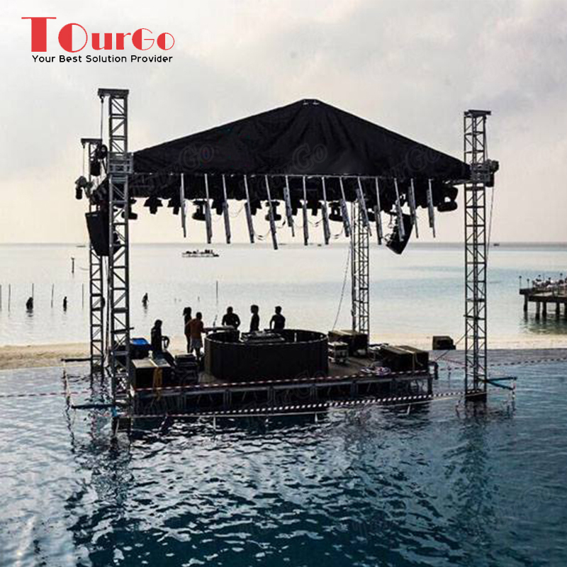 stage roof truss