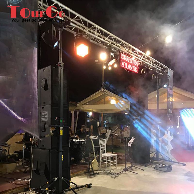 Tourgo Heavy Duty Crank Stand with Lighting Truss