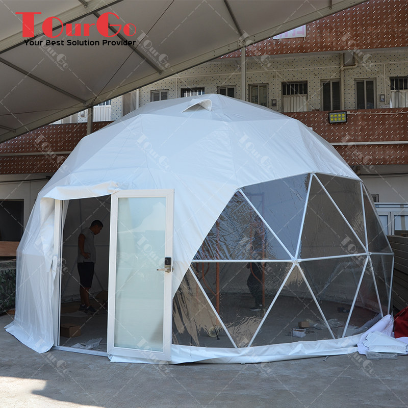 Geodesic dome tent