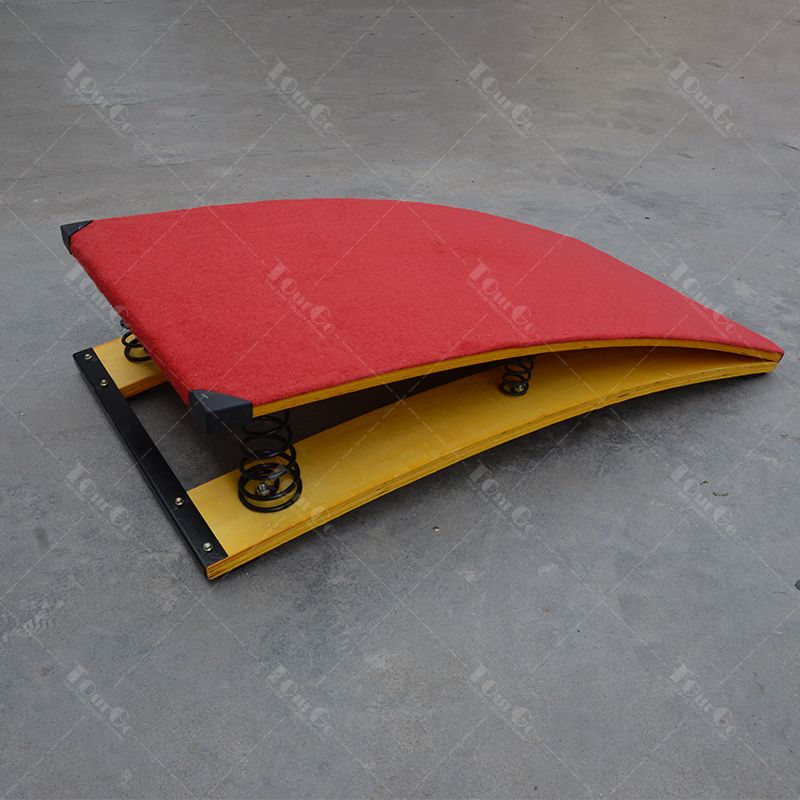 gym fitness equipment gymnastic springboard for ninja warrior obstacle course