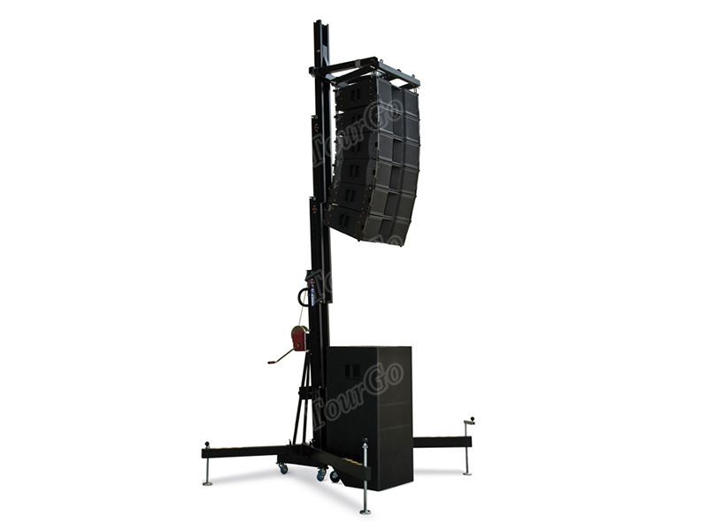 TourGo Truss Lifting Tower, Line Array Lift Tower, Max 320kg, Max 5m