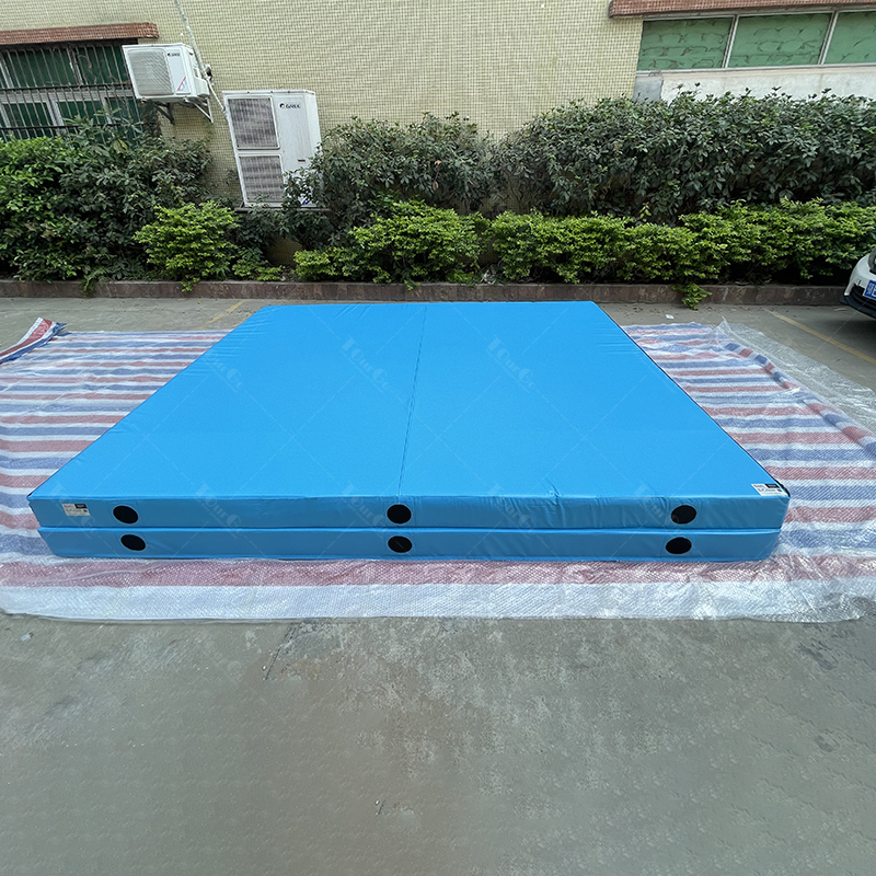 PVC exercise landing mat crash mat gymnastics mat for ninja warrior