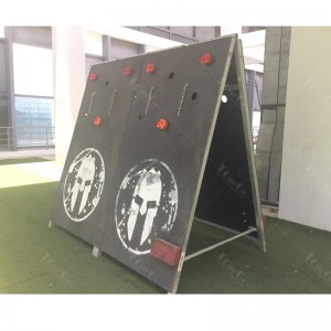Outdoor Obstacle Course Equipment Olympus Ninja Wall Climbing Equipment Portable Spartan Race Obstacles for adults