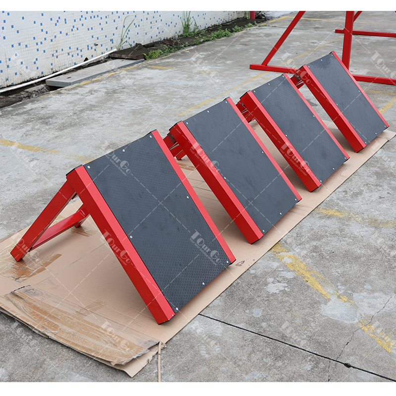 Best selling kids fitness training gymnastics parkour equipment ninja warrior obstacles quad steps
