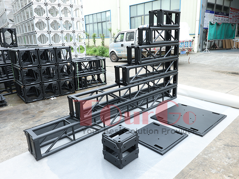 Heavy duty plate end box bolt truss aluminum square screw truss Tomcat Thomas Truss for event party