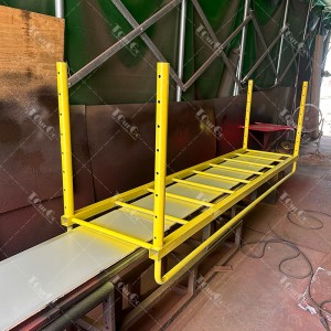 Kids Adult Gym Ninja Warrior Obstacles Monkey Bars and Inverted Ladders
