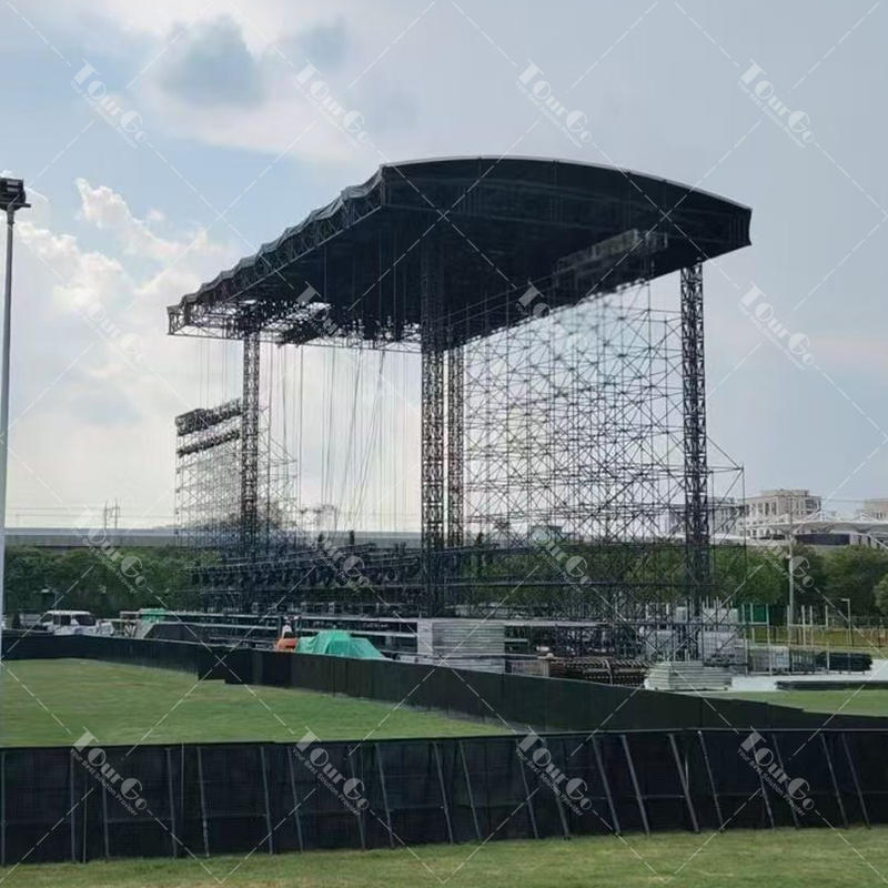 concert stage truss