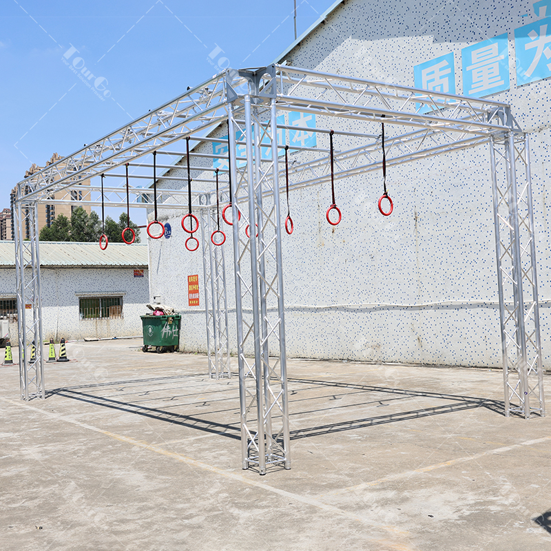 Outdoor Spartan Race Obstacle Modern Pentathlon U17 U19 UIPM Obstacle Ninja Rings for Ninja Warrior Course