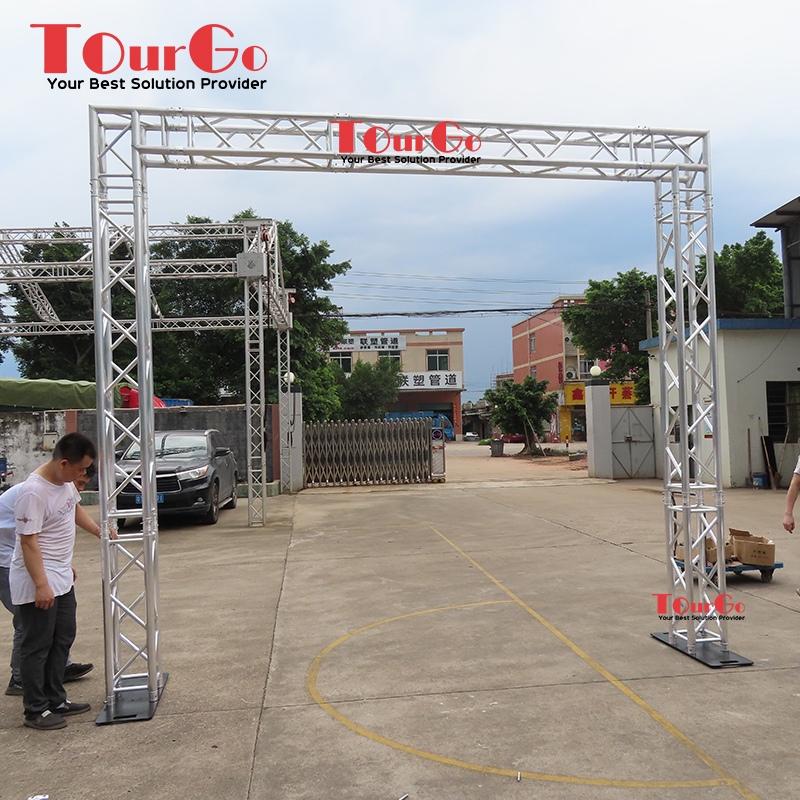 TourGo Aluminum Goal Post Truss for LED Display