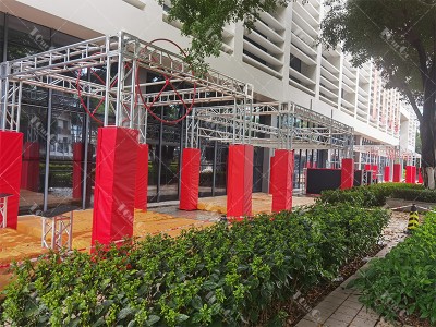 Introducing A Full Setup of TourGo Modern Pentathlon Obstacle Course