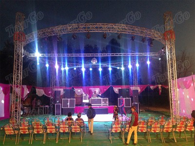 TourGo Modular Aluminum Truss Frame for Outdoor Event