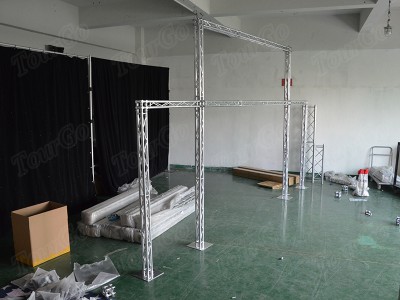 TourGo 100mm Aluminum Square / Box Truss, Aluminum Roof Truss, Aluminum Finish Line Truss