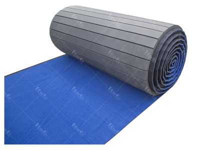 Roll out carpet bonded foam BJJ wrestling rollout mats gymnastics martial art flooring mats